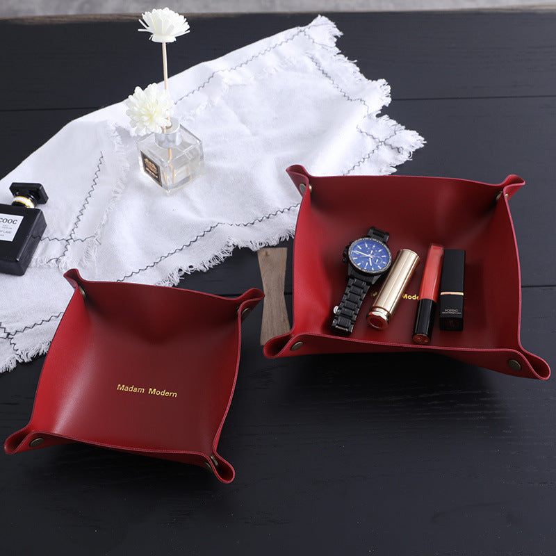 SA-Leather Counter top Tray