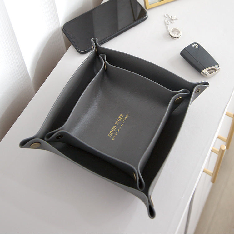 SA-Leather Counter top Tray