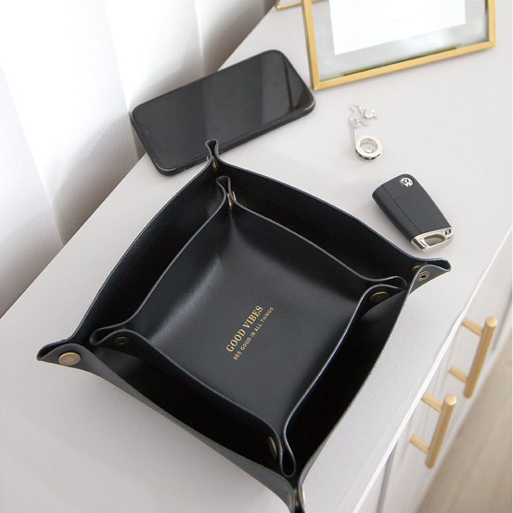 SA-Leather Counter top Tray