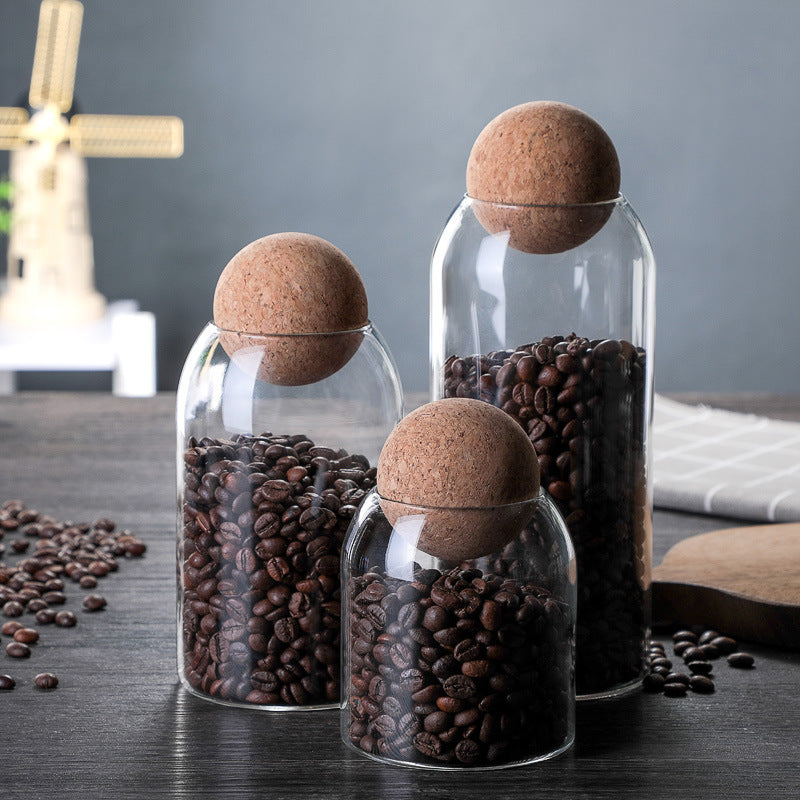 FS-Minimalist Cork Jar