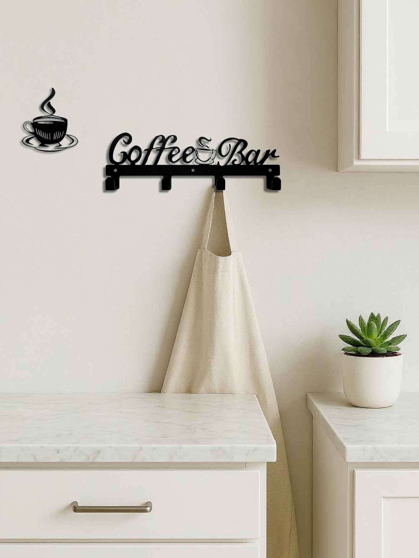 KS-Coffee Cup Rack With Hooks