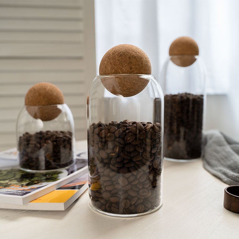 FS-Minimalist Cork Jar