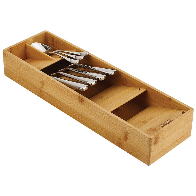 DO-Drawer Bamboo Grid Utensils Box