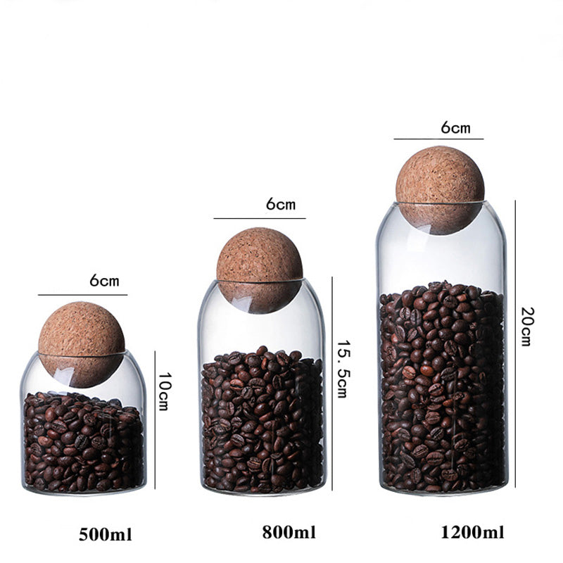 FS-Minimalist Cork Jar