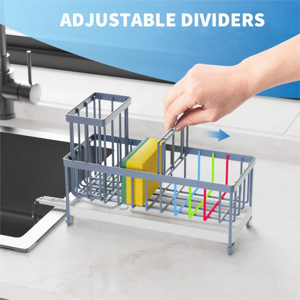 Cisily Sponge Holder for Kitchen Sink