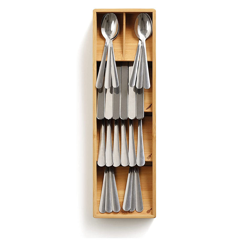 DO-Drawer Bamboo Grid Utensils Box