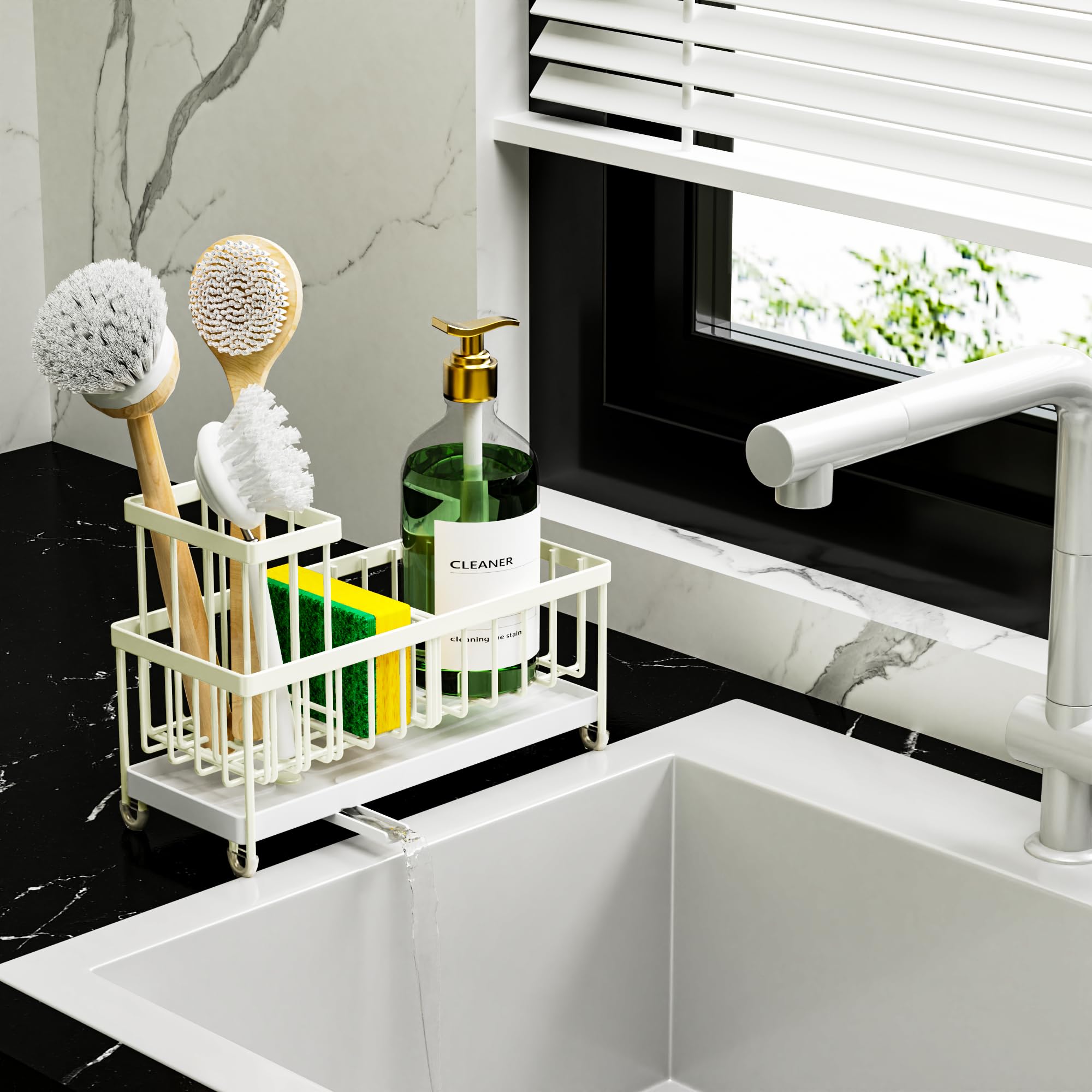 Cisily Sponge Holder for Kitchen Sink