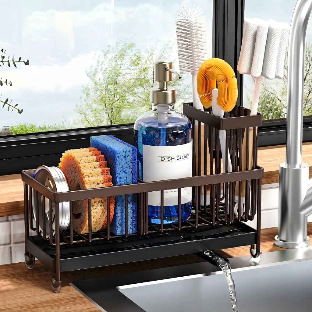 Cisily Sponge Holder for Kitchen Sink