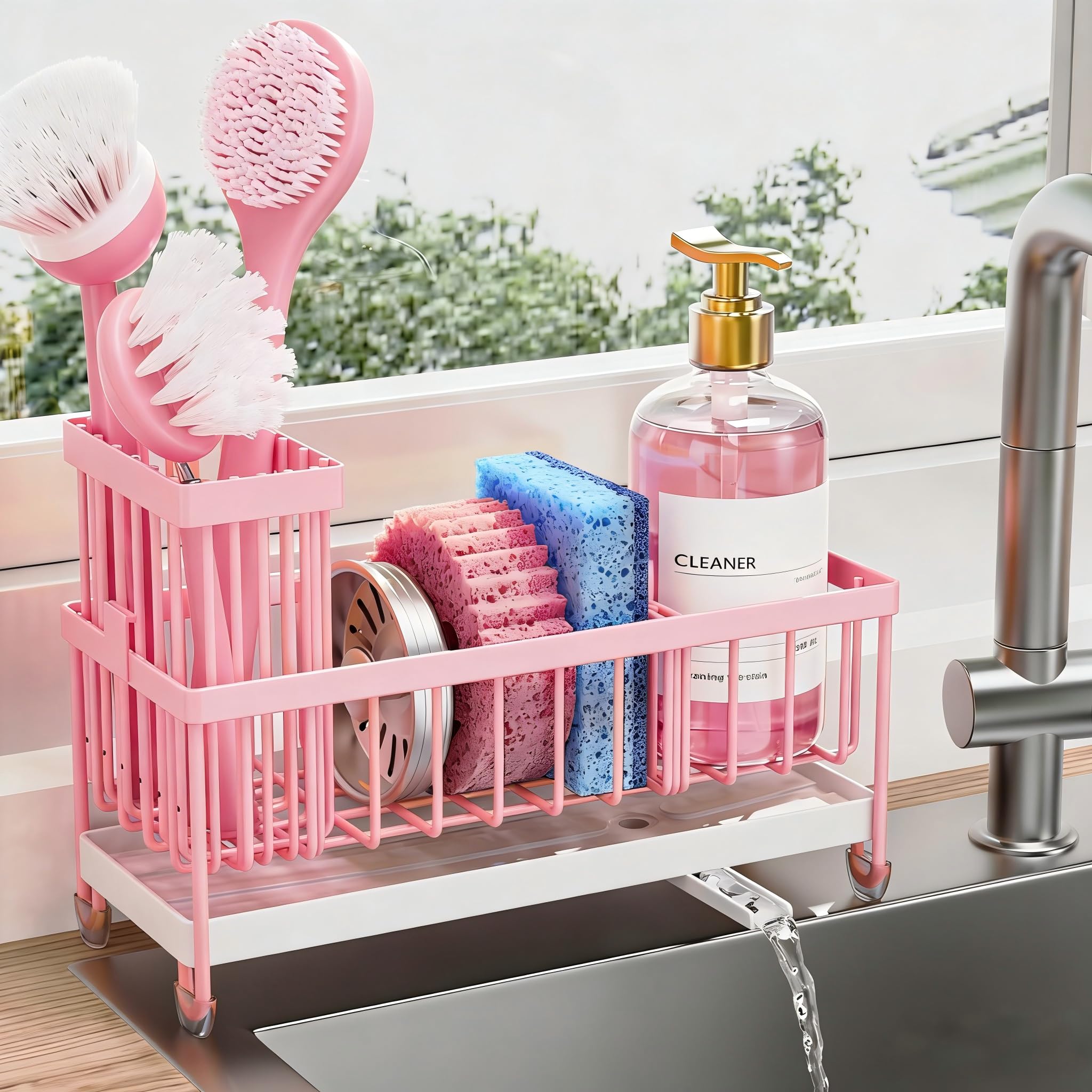 Cisily Sponge Holder for Kitchen Sink