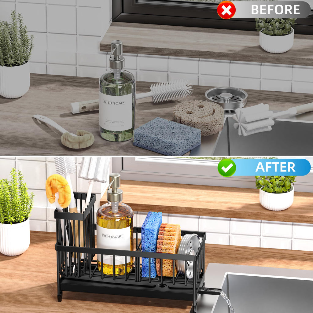 Cisily Sponge Holder for Kitchen Sink