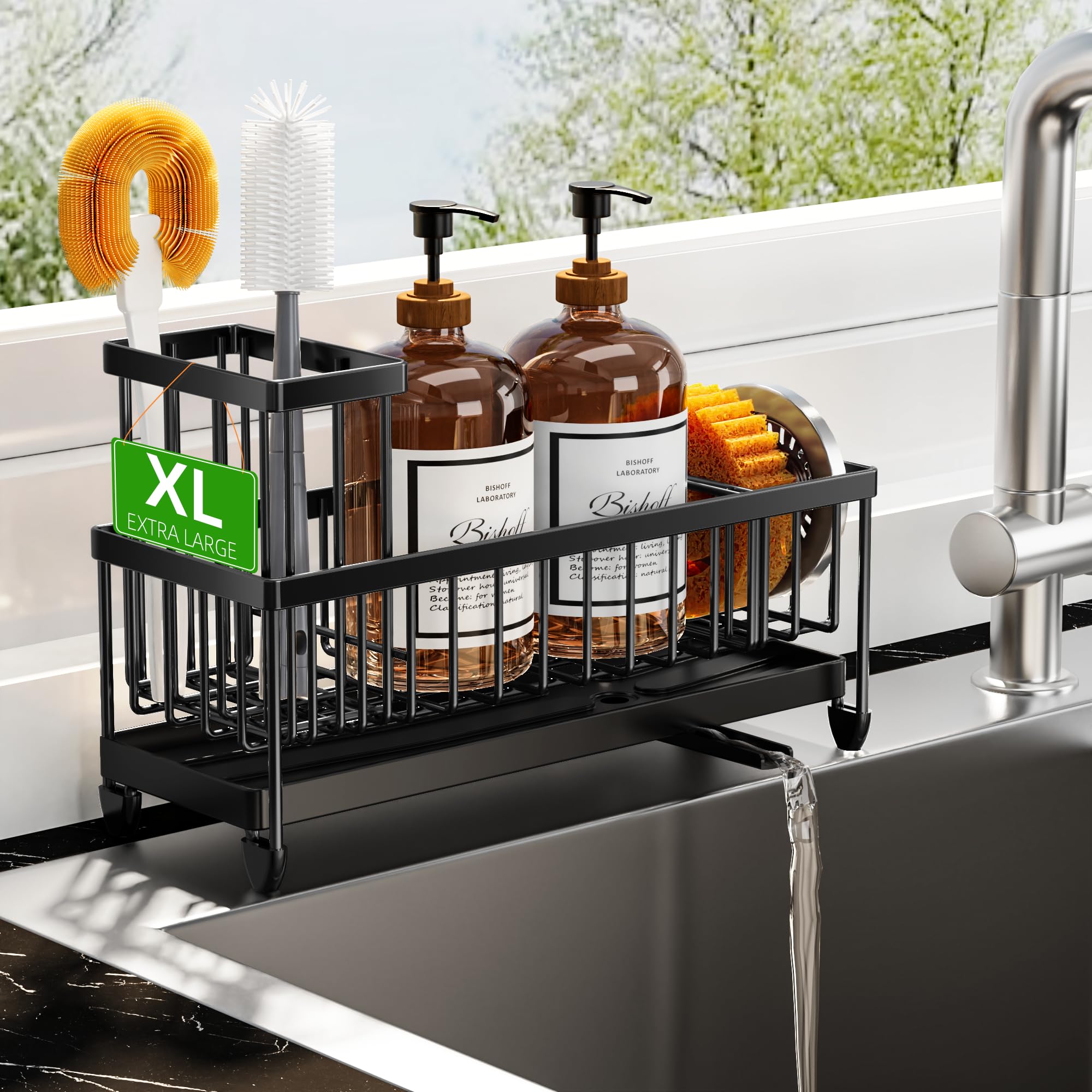 Cisily Sponge Holder for Kitchen Sink