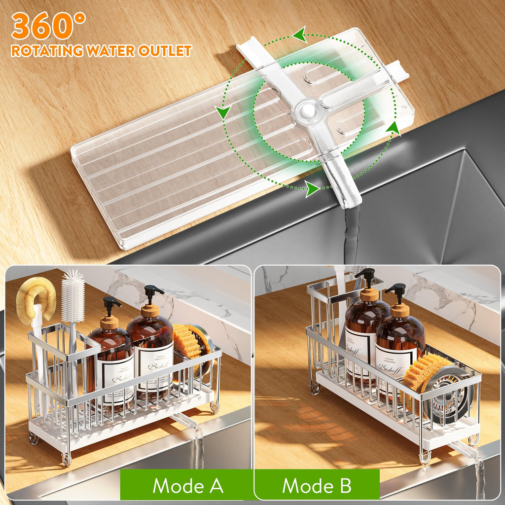 Cisily Sponge Holder for Kitchen Sink