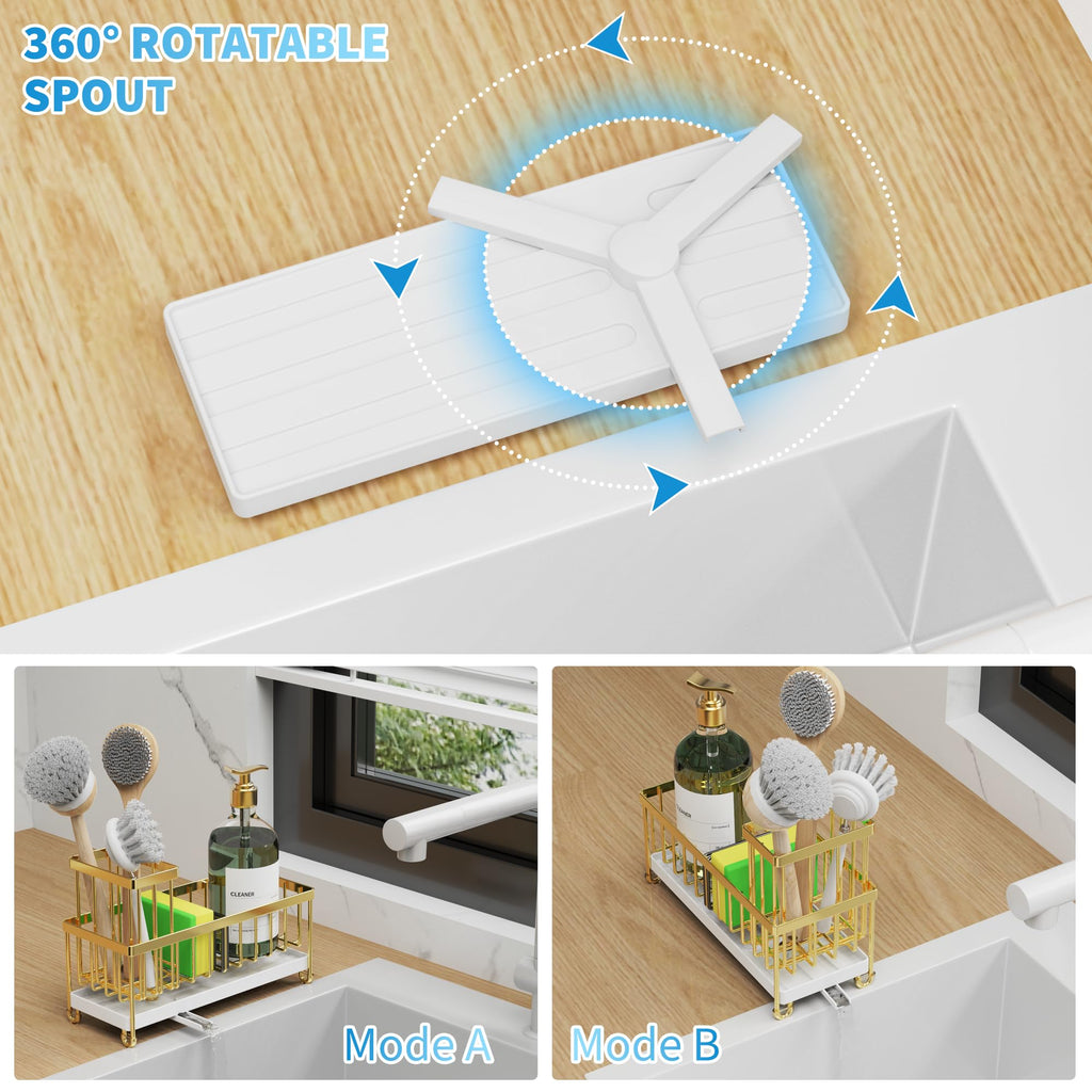 Cisily Sponge Holder for Kitchen Sink
