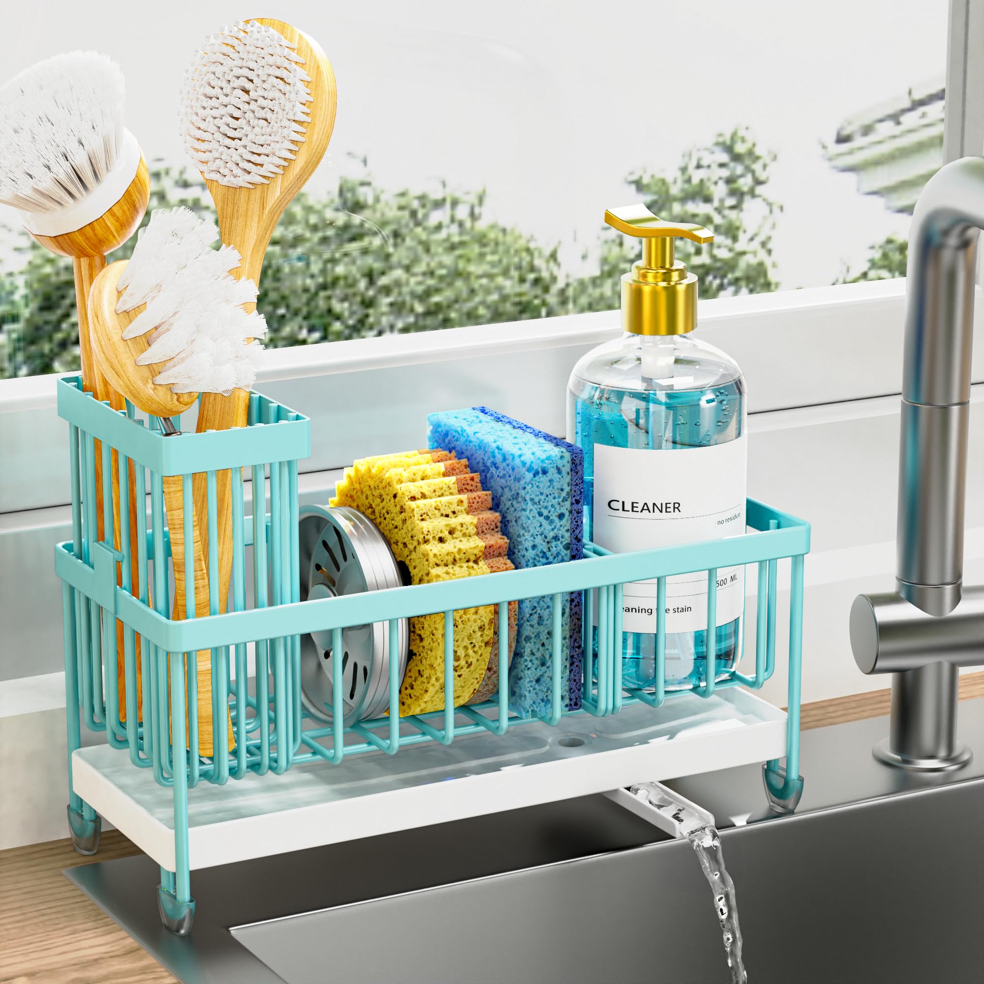 Cisily Sponge Holder for Kitchen Sink