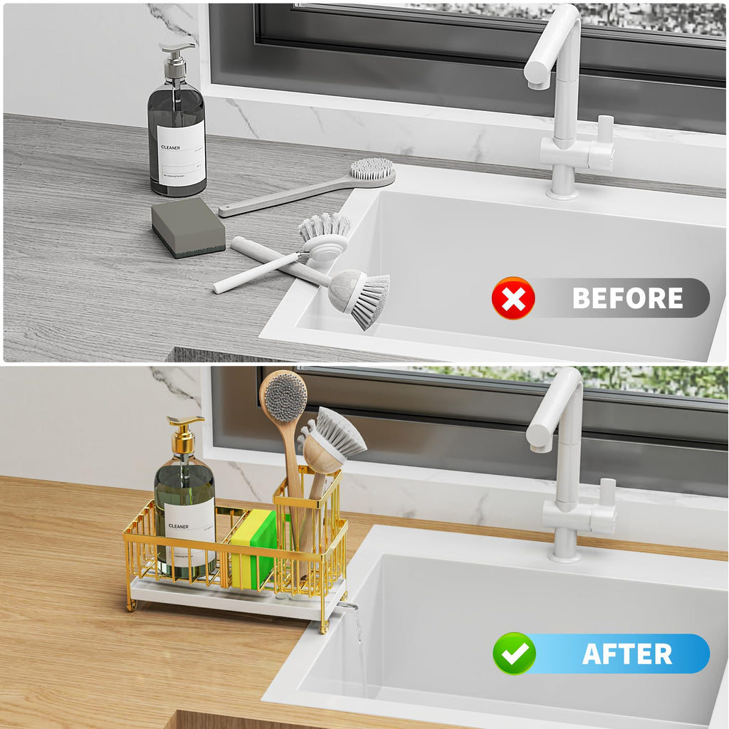 Cisily Sponge Holder for Kitchen Sink