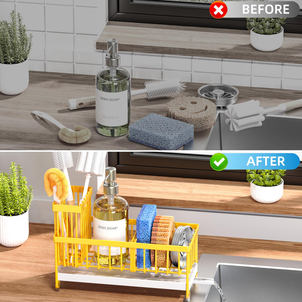 Cisily Sponge Holder for Kitchen Sink