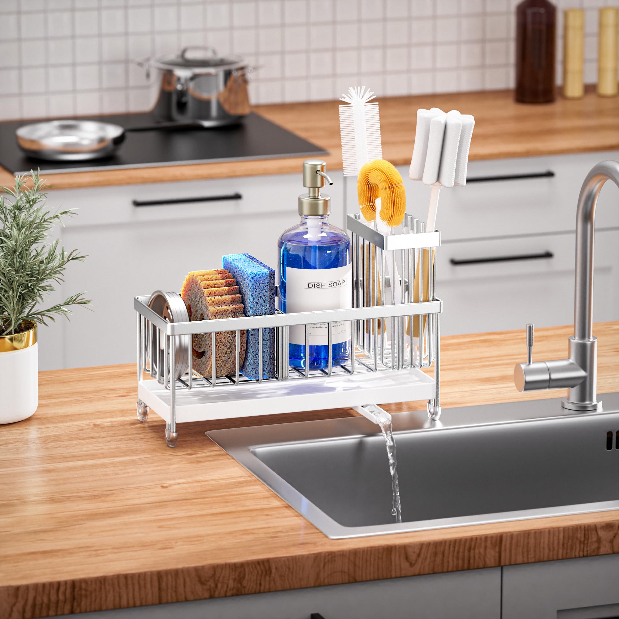 Cisily Sponge Holder for Kitchen Sink