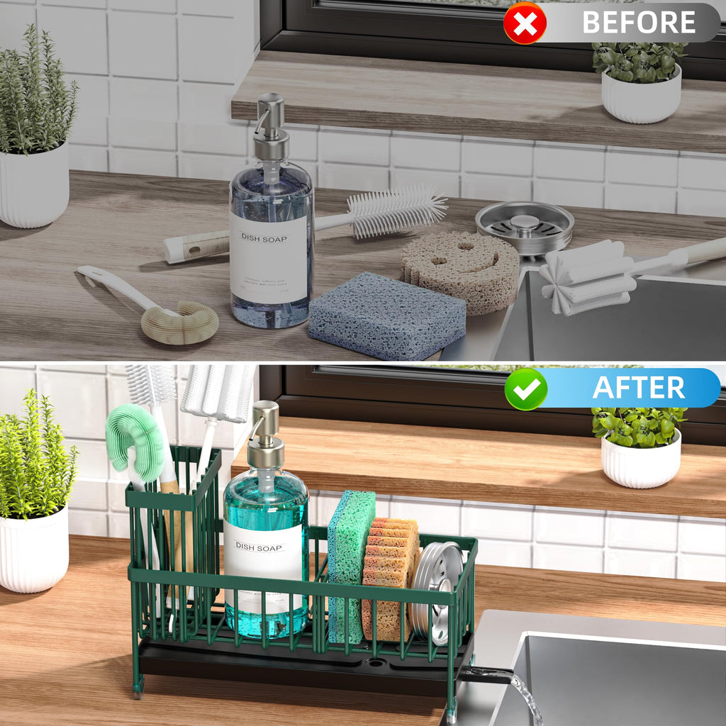 Cisily Sponge Holder for Kitchen Sink
