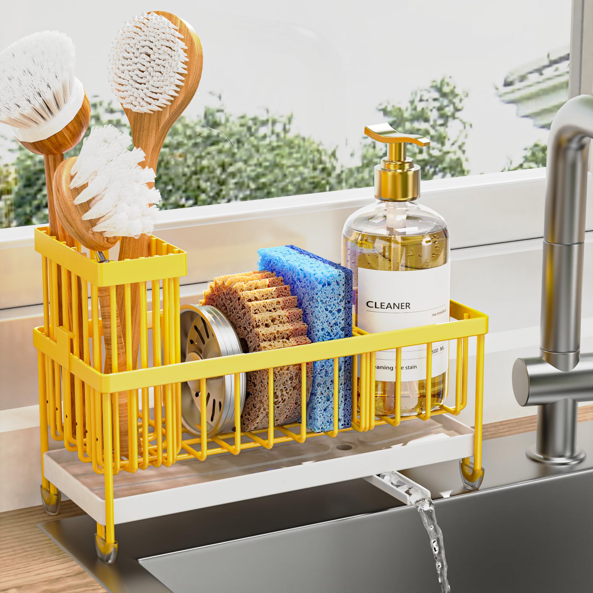 Cisily Sponge Holder for Kitchen Sink