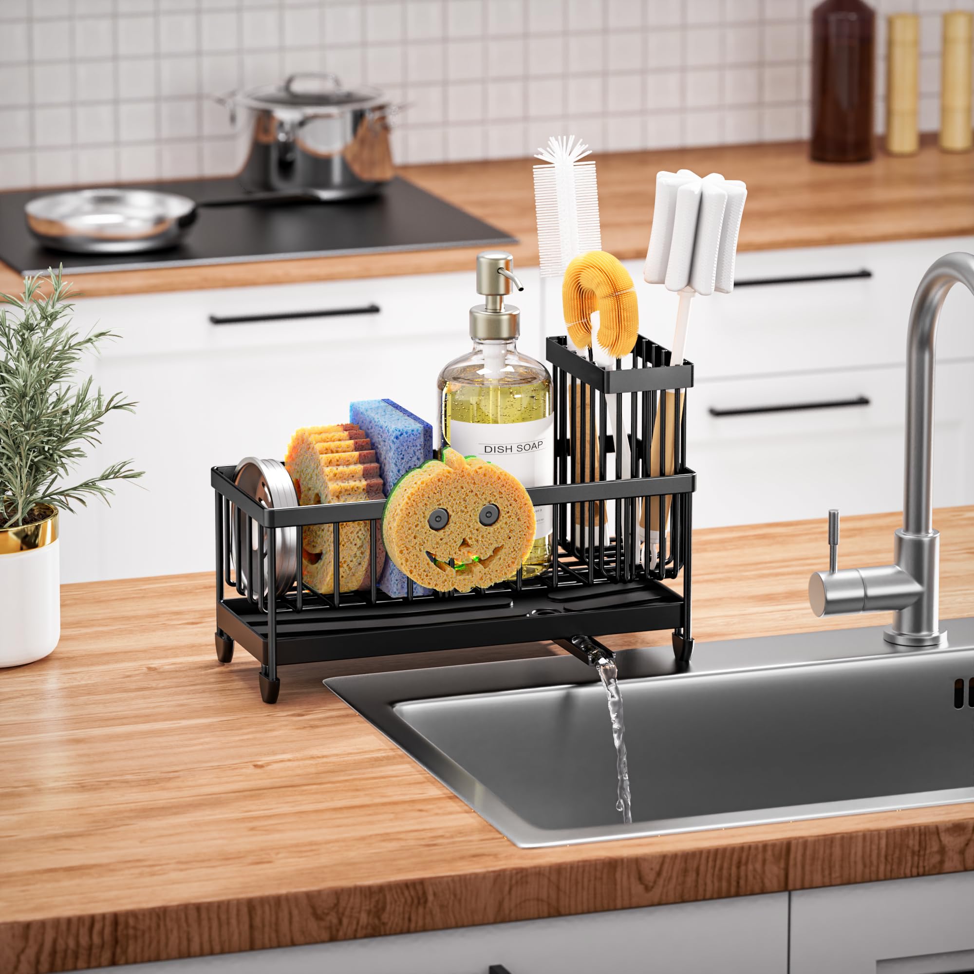 Cisily Sponge Holder for Kitchen Sink