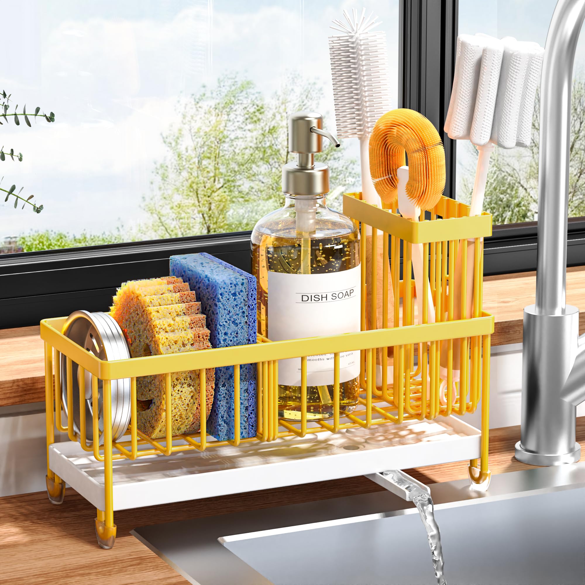 Cisily Sponge Holder for Kitchen Sink