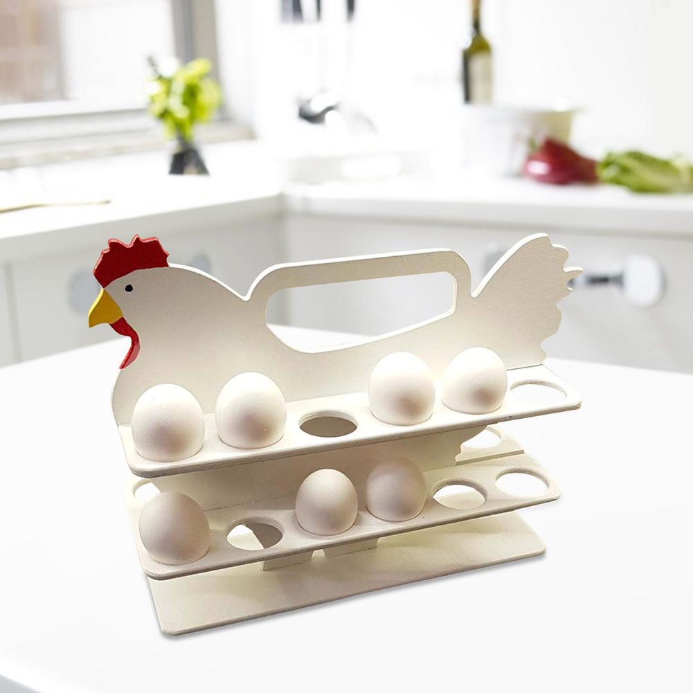FS-Chicken Shape Egg Shelf