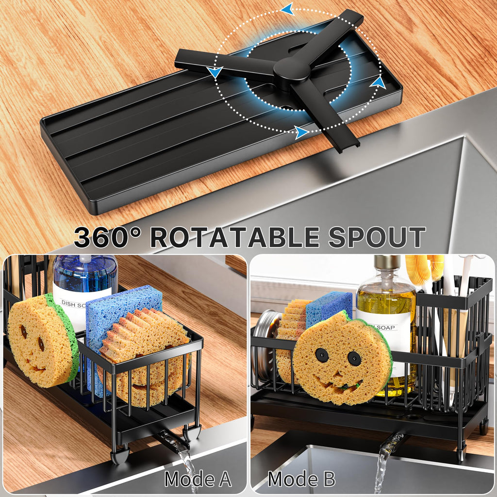 Cisily Sponge Holder for Kitchen Sink