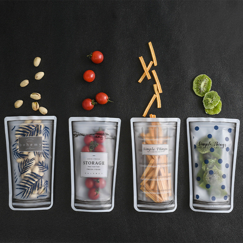 FS-Zero Waste Reusable Silicone Bag Stand Up.