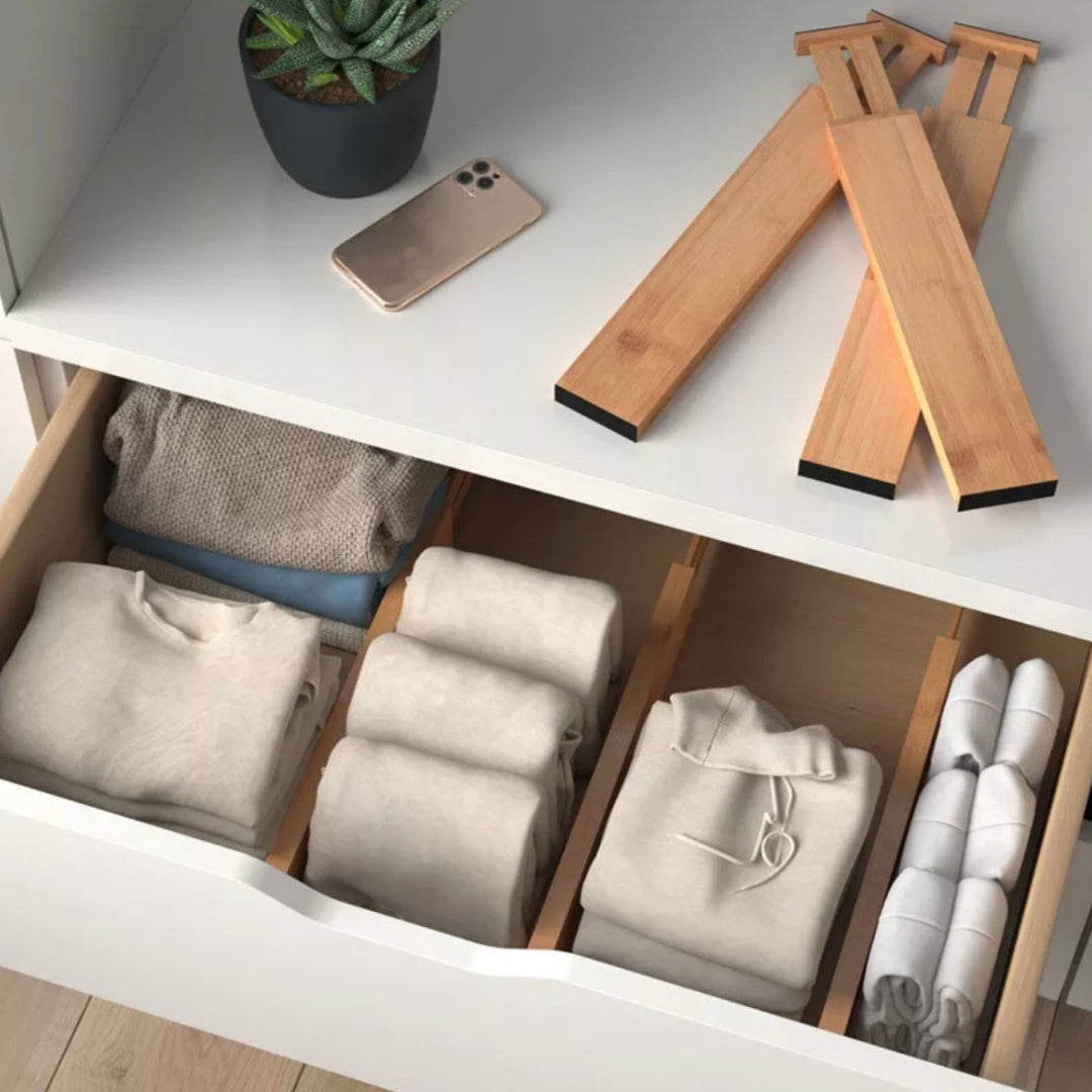 DO-Drawer Stretchable Partition Board Bamboo