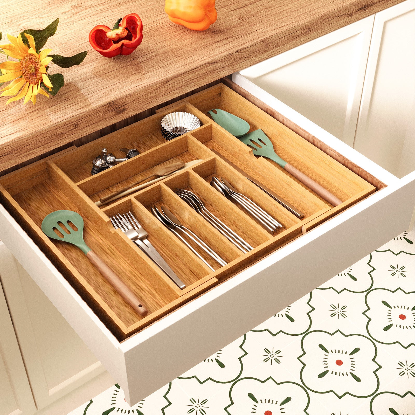 DO-Drawer Utensils Organizer