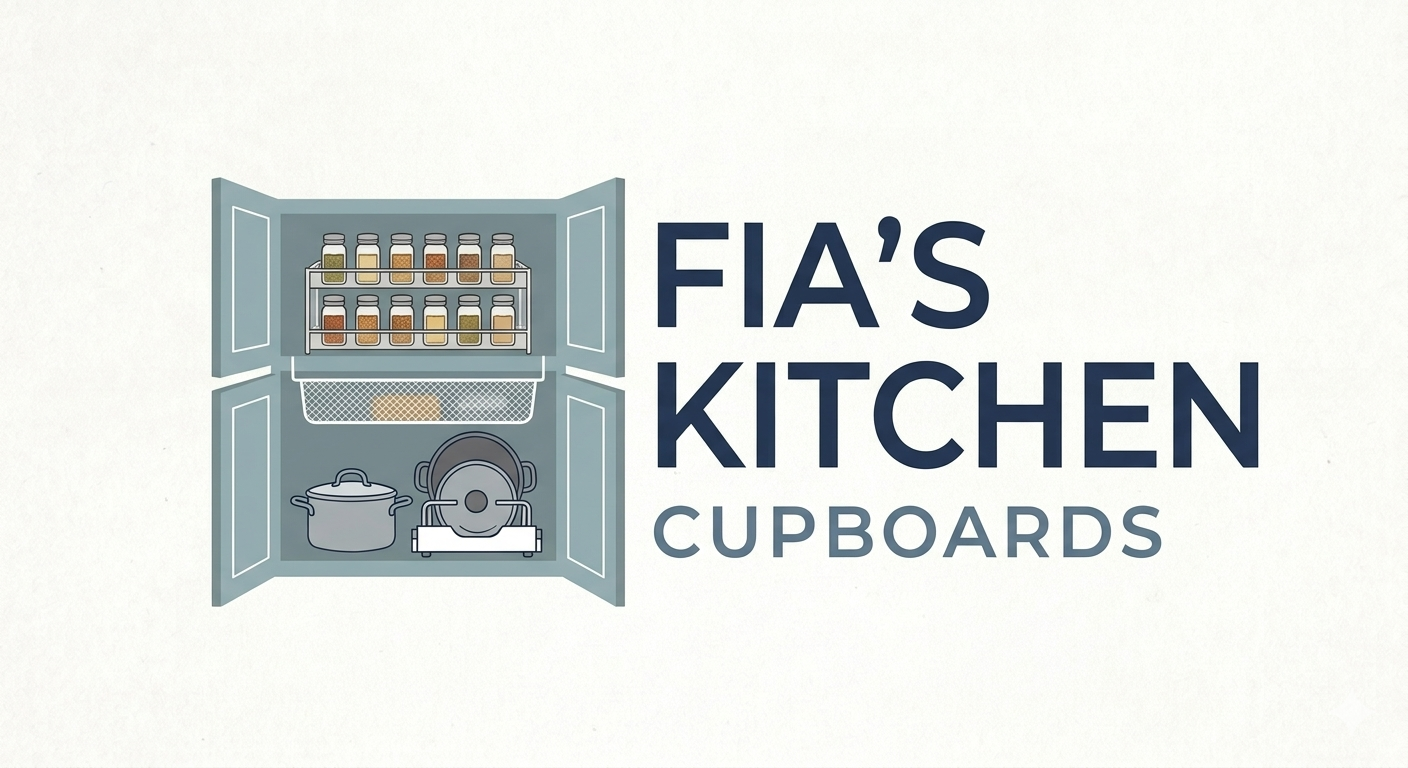 Fia's Kitchen Cupboards.